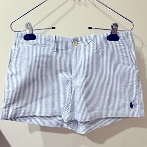 Ralph Lauren seersucker shorts